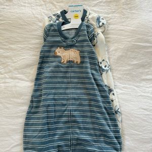 NWT Carter's Unisex 2-pack Baby Sleep Bag